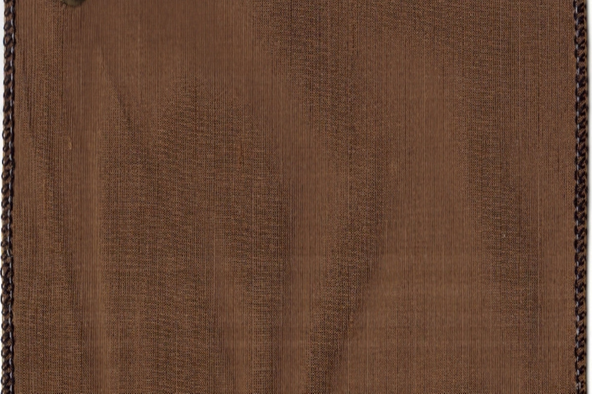 silk dupioni chocolate my42