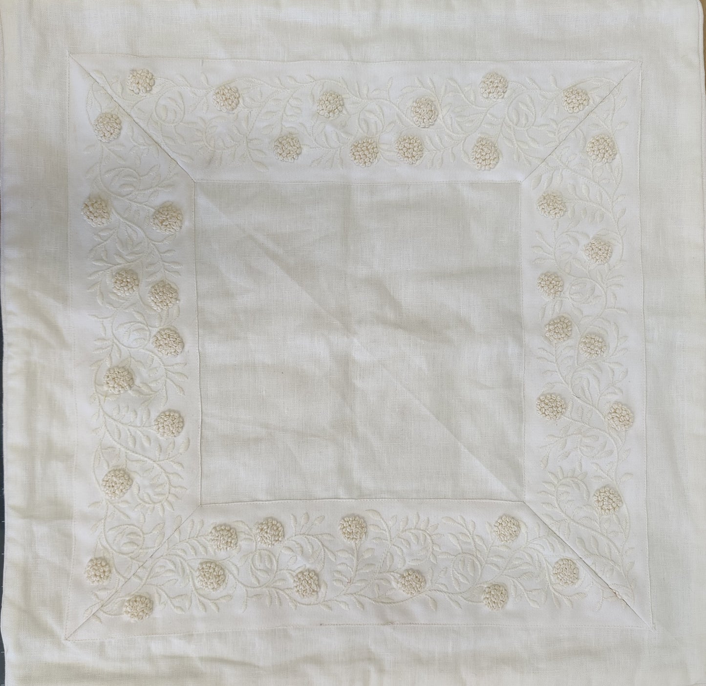 Cleo Butterscotch on Cream Linen