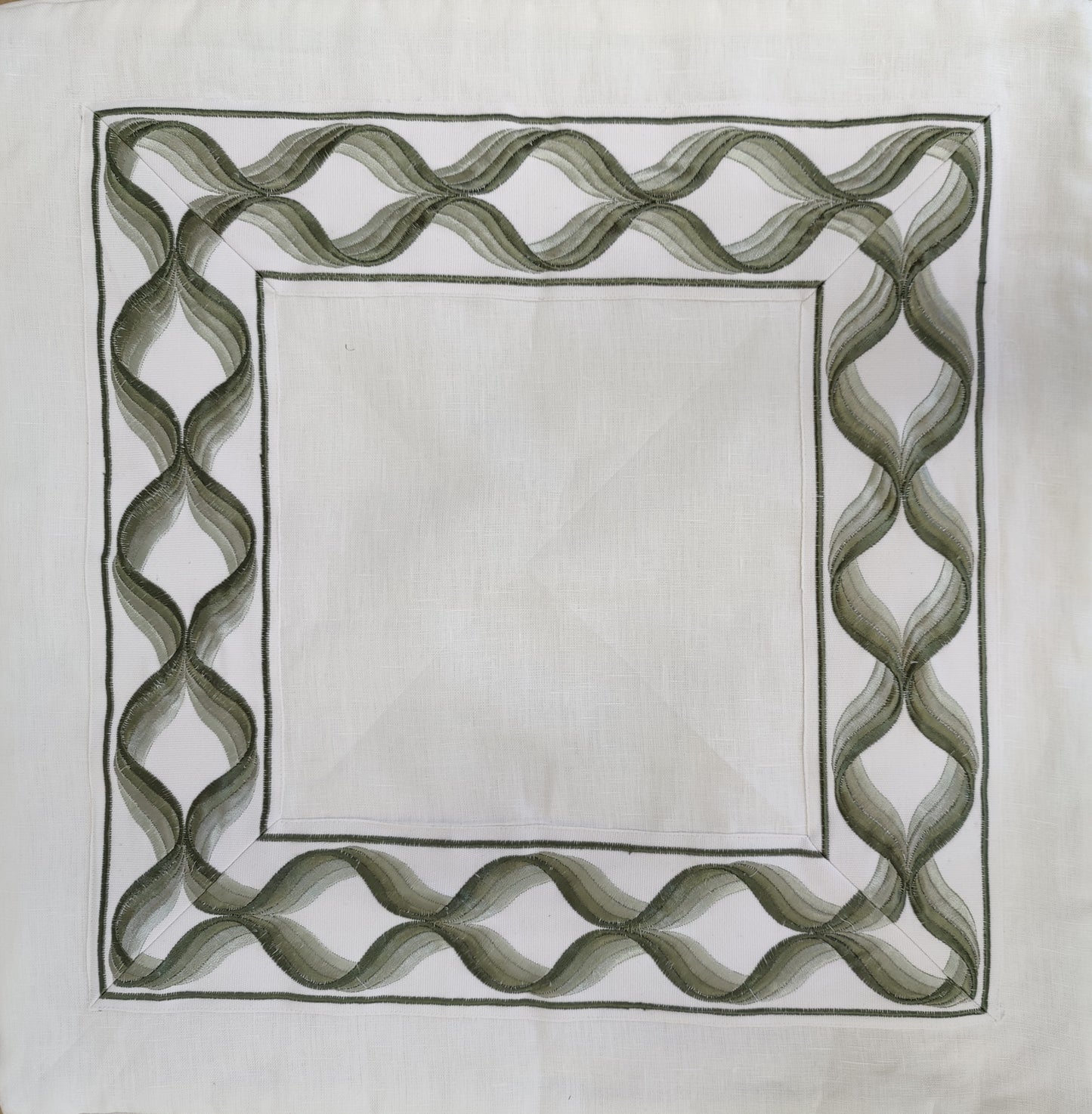 Olivia Sage on Cream Linen